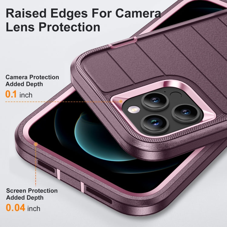 For iPhone 12 Pro Max Defender Gen2 Rugged PC + Silicone Phone Case with Holder