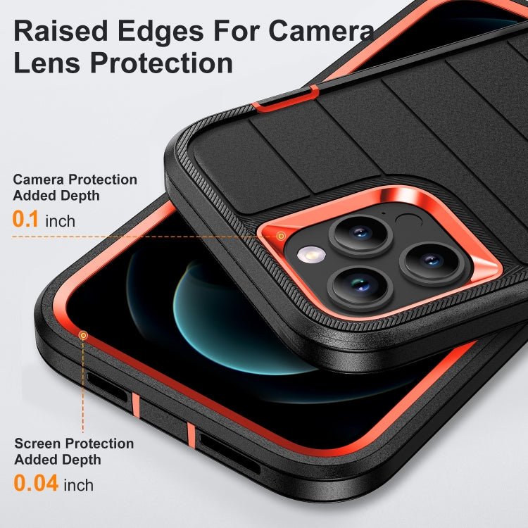 For iPhone 12 Pro Defender Gen2 Rugged PC + Silicone Phone Case with Holder