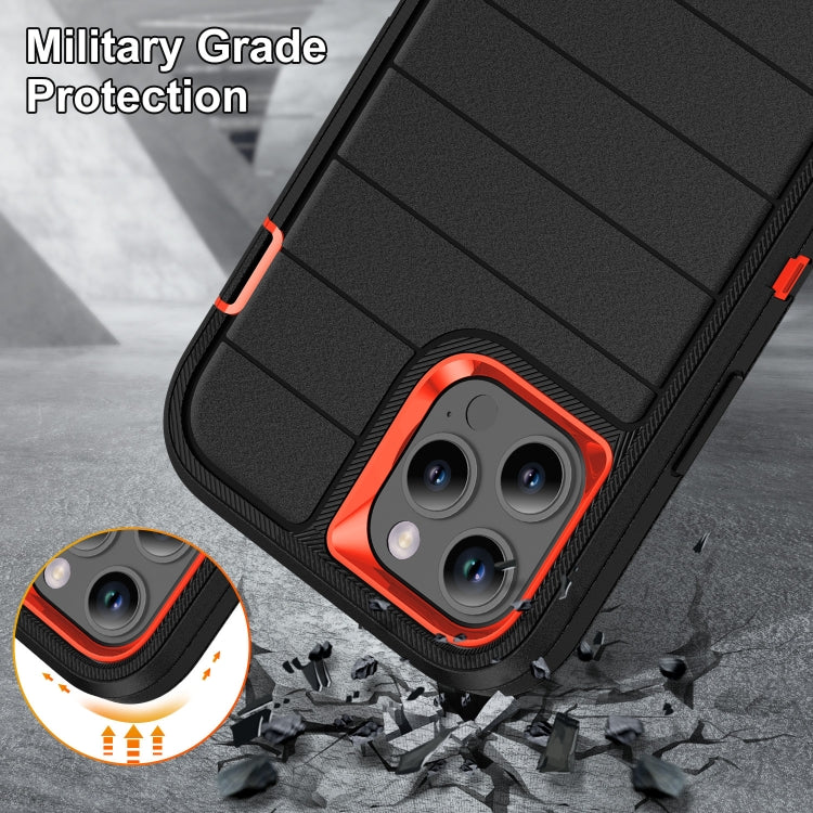 For iPhone 12 Pro Defender Gen2 Rugged PC + Silicone Phone Case with Holder