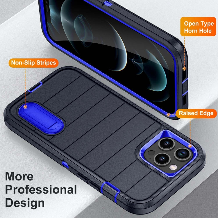 For iPhone 12 Pro Defender Gen2 Rugged PC + Silicone Phone Case with Holder
