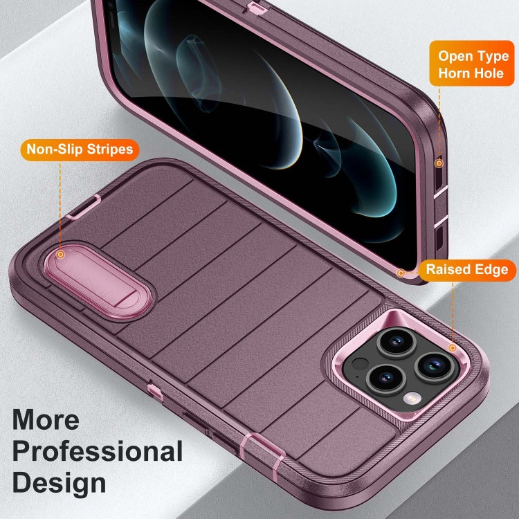 For iPhone 12 Pro Defender Gen2 Rugged PC + Silicone Phone Case with Holder