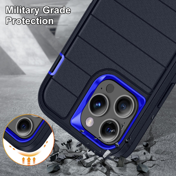 For iPhone 12 Defender Gen2 Rugged PC + Silicone Phone Case with Holder