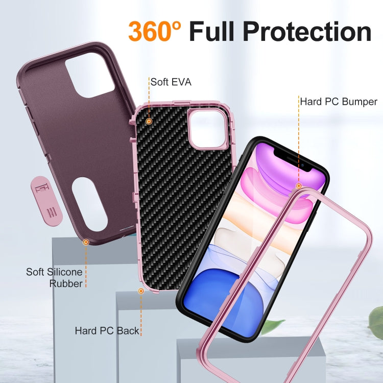 For iPhone 12 Defender Gen2 Rugged PC + Silicone Phone Case with Holder