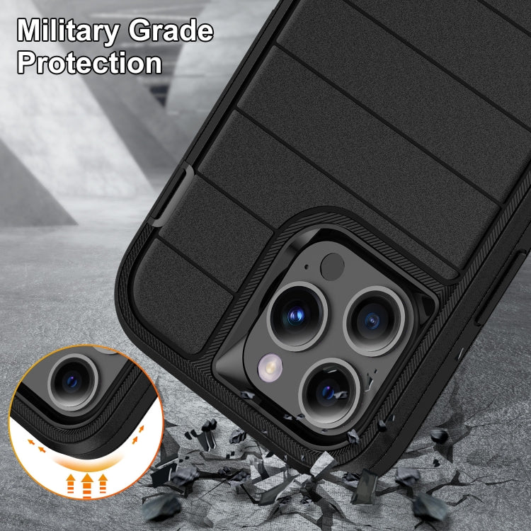 For iPhone 11 Defender Gen2 Rugged PC + Silicone Phone Case with Holder