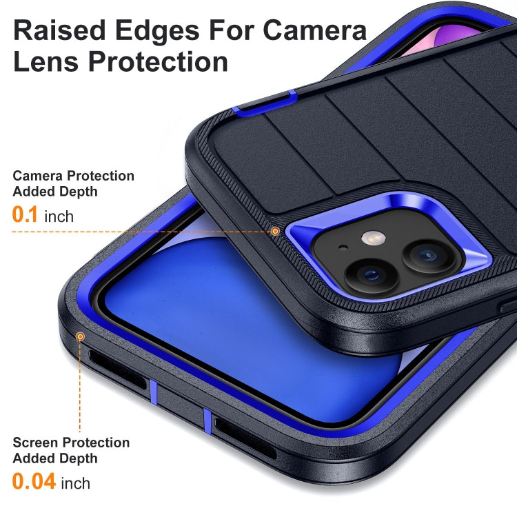 For iPhone 11 Defender Gen2 Rugged PC + Silicone Phone Case with Holder
