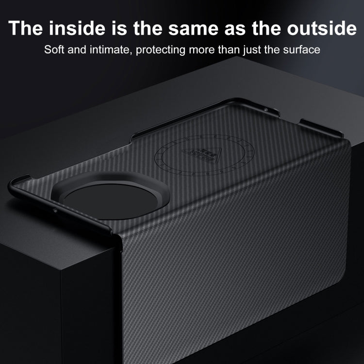 For Honor Magic Vs3 SULADA Kevlar 600D Texture Smart Window Leather Phone Case