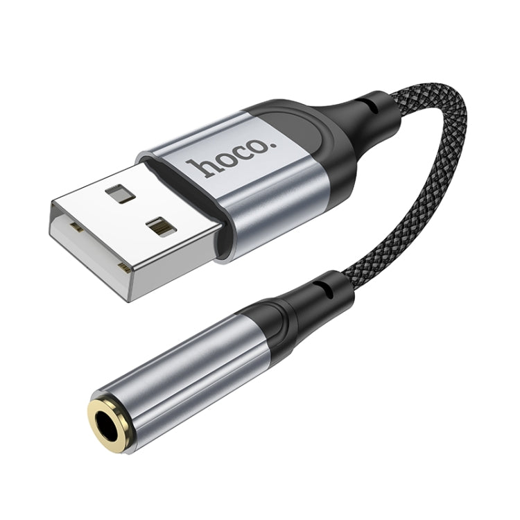 hoco LS36 Fresh USB to 3.5mm External Sound Card - Black