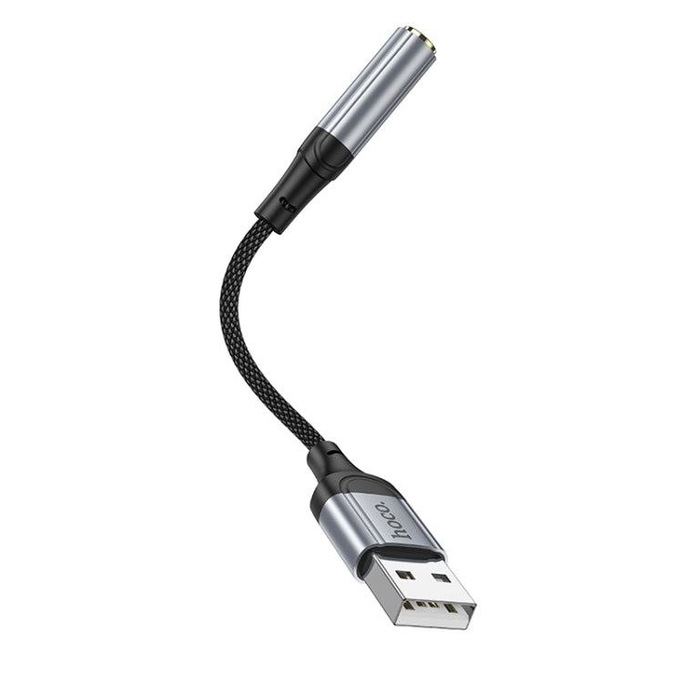 hoco LS36 Fresh USB to 3.5mm External Sound Card - Black