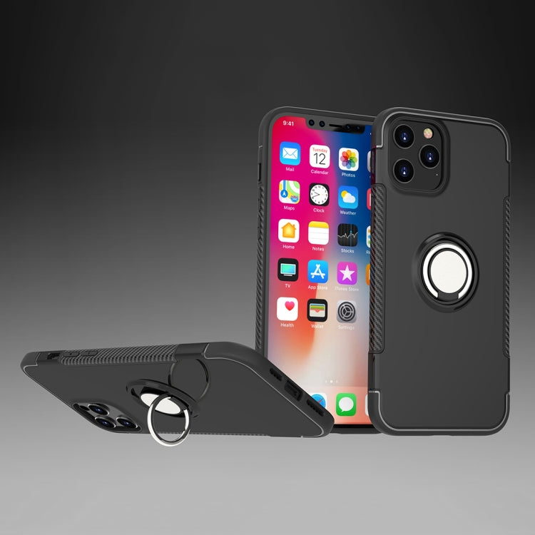 For iPhone 12 / 12 Pro Magnetic 360 Degree Rotation Ring Holder Armor Protective Case