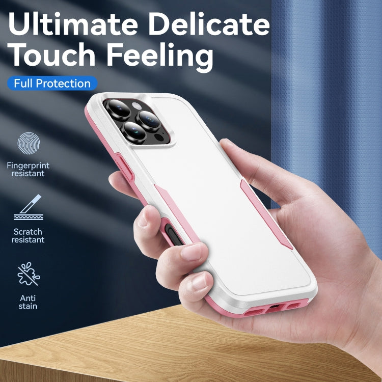 For iPhone 16 Pro Max Pioneer Armor Heavy Duty PC + TPU Phone Case