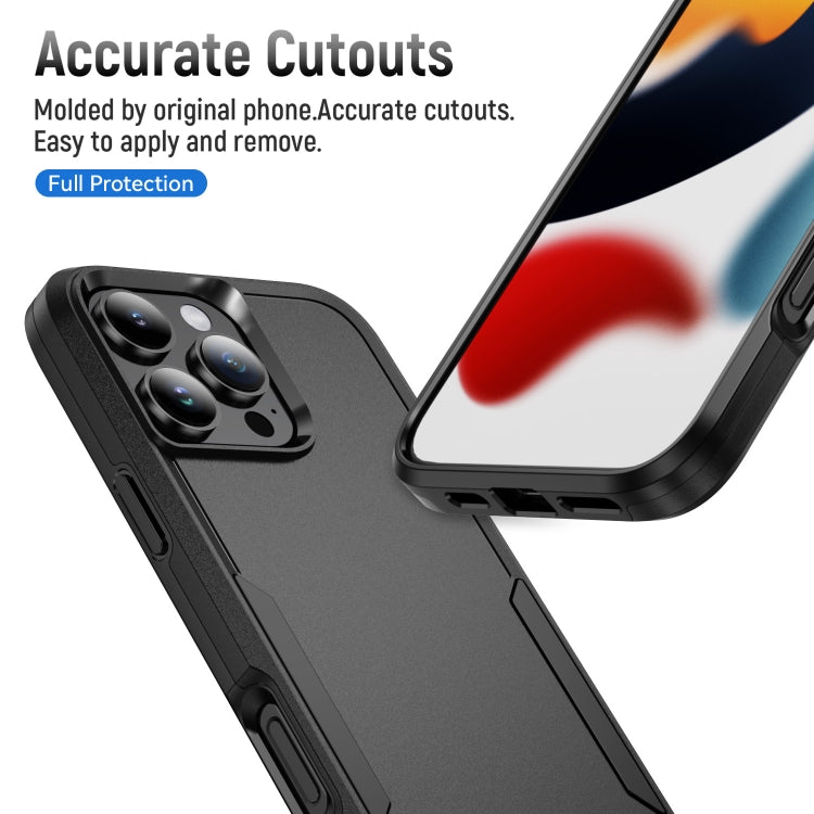 For iPhone 16 Pro Max Pioneer Armor Heavy Duty PC + TPU Phone Case
