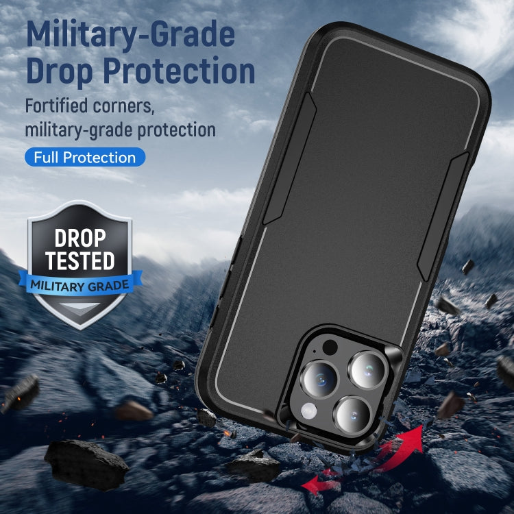For iPhone 16 Pro Max Pioneer Armor Heavy Duty PC + TPU Phone Case