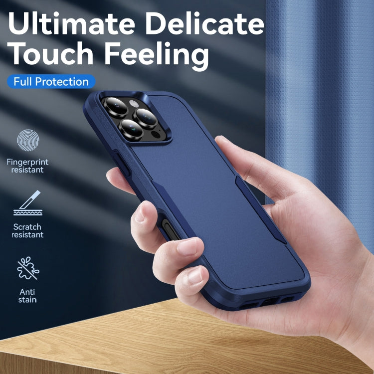 For iPhone 16 Pro Max Pioneer Armor Heavy Duty PC + TPU Phone Case