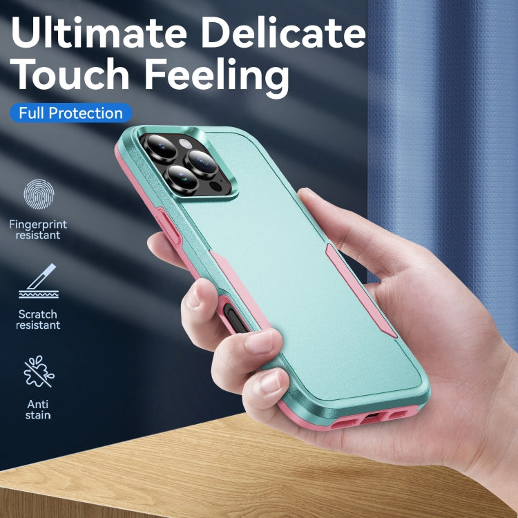 For iPhone 16 Pro Max Pioneer Armor Heavy Duty PC + TPU Phone Case