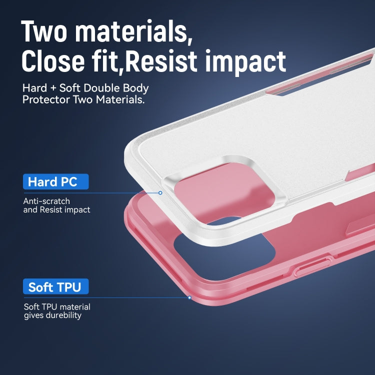 For iPhone 16 Pro Pioneer Armor Heavy Duty PC + TPU Phone Case