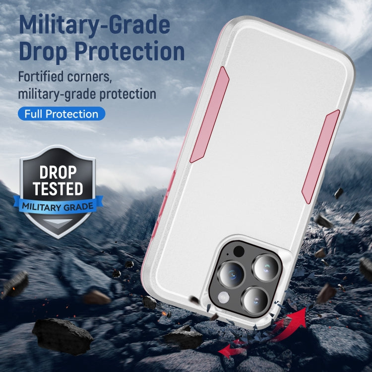 For iPhone 16 Pro Pioneer Armor Heavy Duty PC + TPU Phone Case