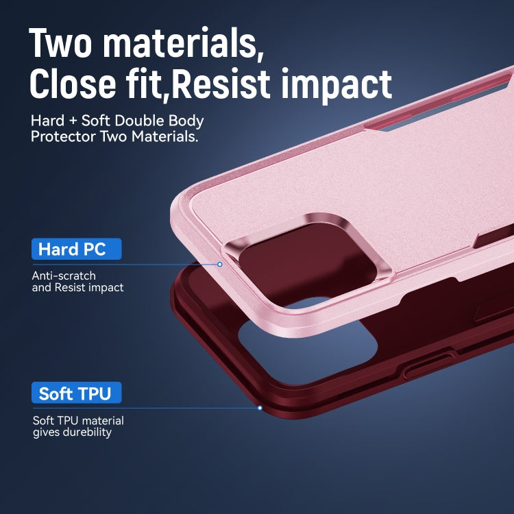 For iPhone 16 Pro Pioneer Armor Heavy Duty PC + TPU Phone Case