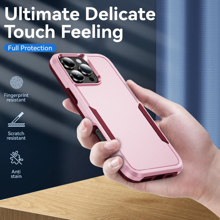 For iPhone 16 Pro Pioneer Armor Heavy Duty PC + TPU Phone Case