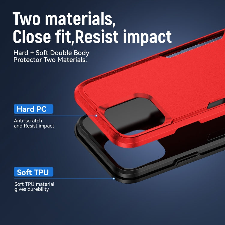 For iPhone 16 Pro Pioneer Armor Heavy Duty PC + TPU Phone Case