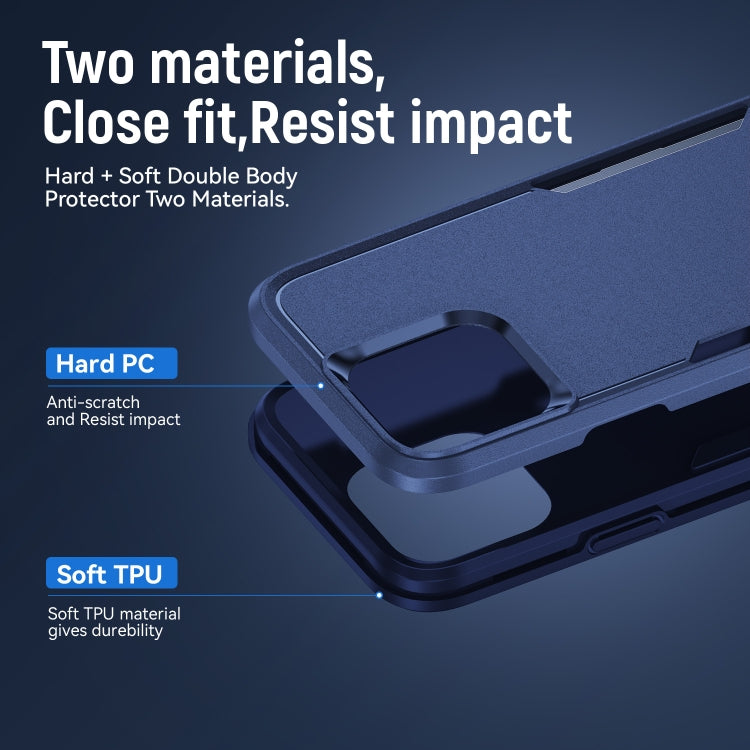 For iPhone 16 Pro Pioneer Armor Heavy Duty PC + TPU Phone Case