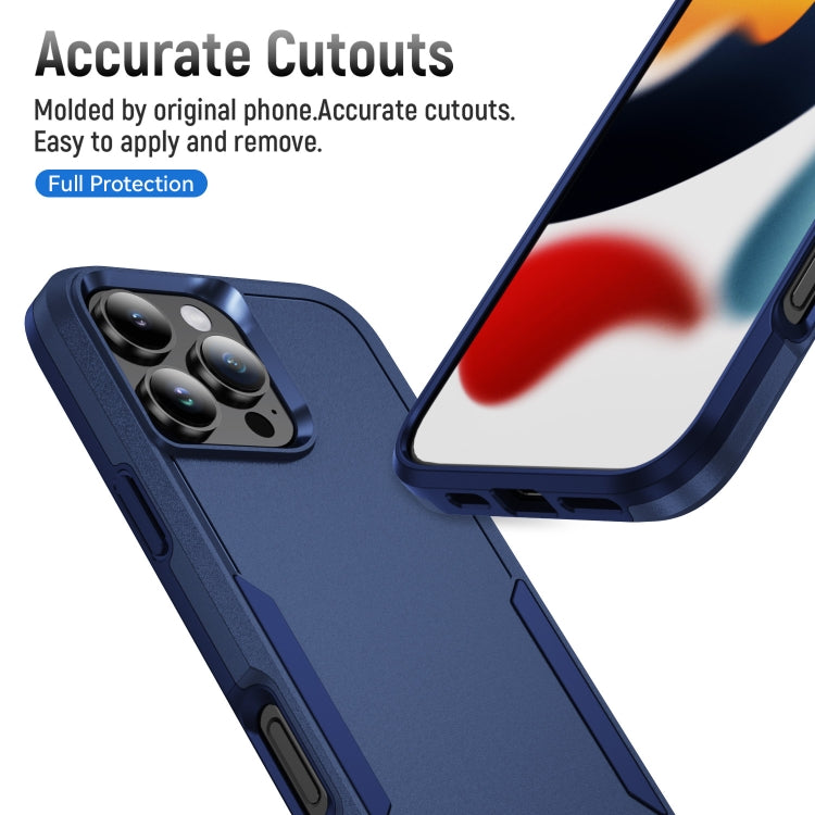 For iPhone 16 Pro Pioneer Armor Heavy Duty PC + TPU Phone Case