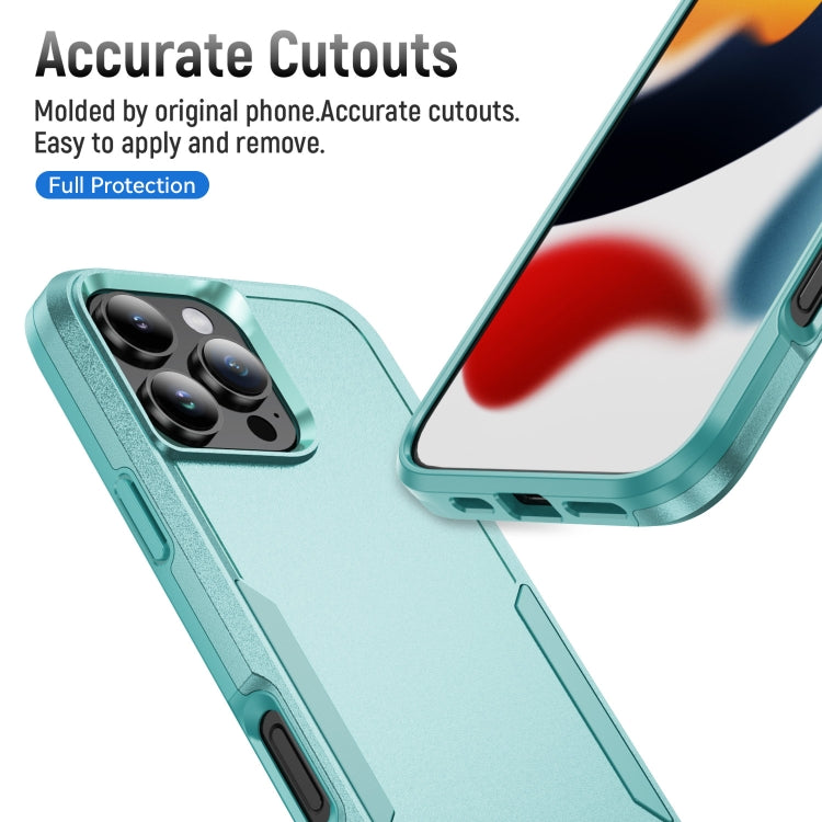 For iPhone 16 Pro Pioneer Armor Heavy Duty PC + TPU Phone Case
