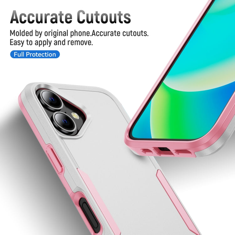 For iPhone 16 Plus Pioneer Armor Heavy Duty PC + TPU Phone Case