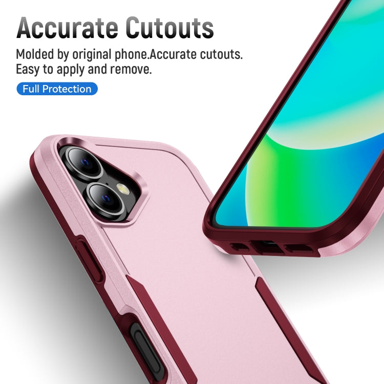 For iPhone 16 Plus Pioneer Armor Heavy Duty PC + TPU Phone Case