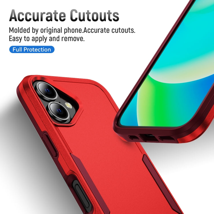 For iPhone 16 Plus Pioneer Armor Heavy Duty PC + TPU Phone Case