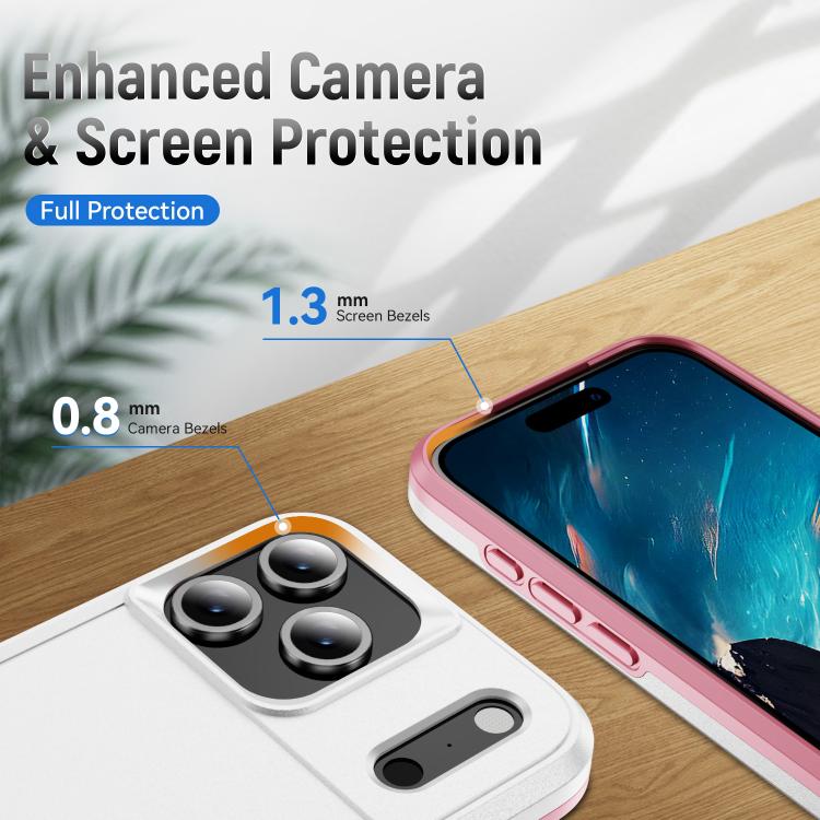 For iPhone 17 Pro Max Pioneer Armor Heavy Duty PC + TPU Phone Case