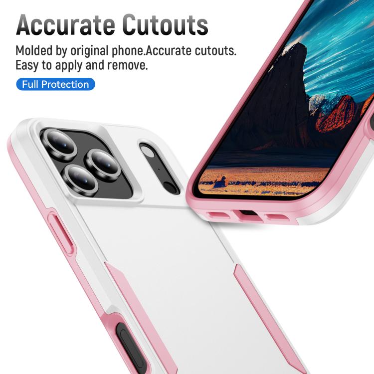 For iPhone 17 Pro Max Pioneer Armor Heavy Duty PC + TPU Phone Case