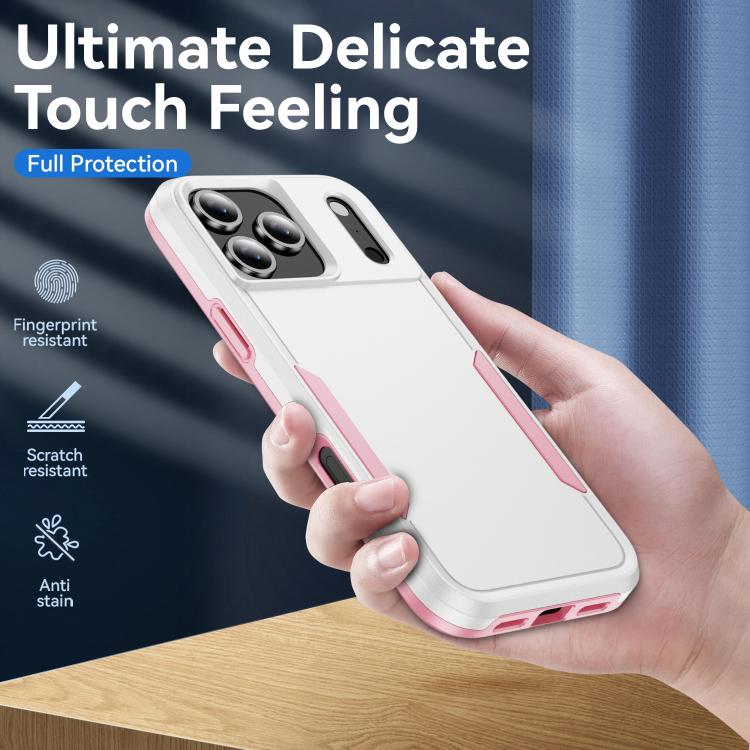 For iPhone 17 Pro Max Pioneer Armor Heavy Duty PC + TPU Phone Case