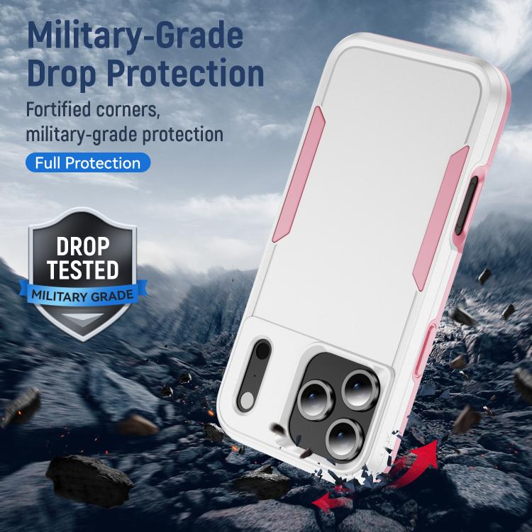 For iPhone 17 Pro Max Pioneer Armor Heavy Duty PC + TPU Phone Case
