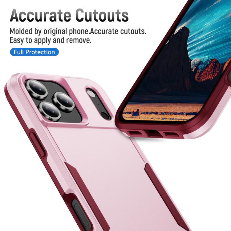 For iPhone 17 Pro Max Pioneer Armor Heavy Duty PC + TPU Phone Case