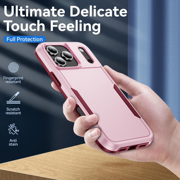 For iPhone 17 Pro Max Pioneer Armor Heavy Duty PC + TPU Phone Case