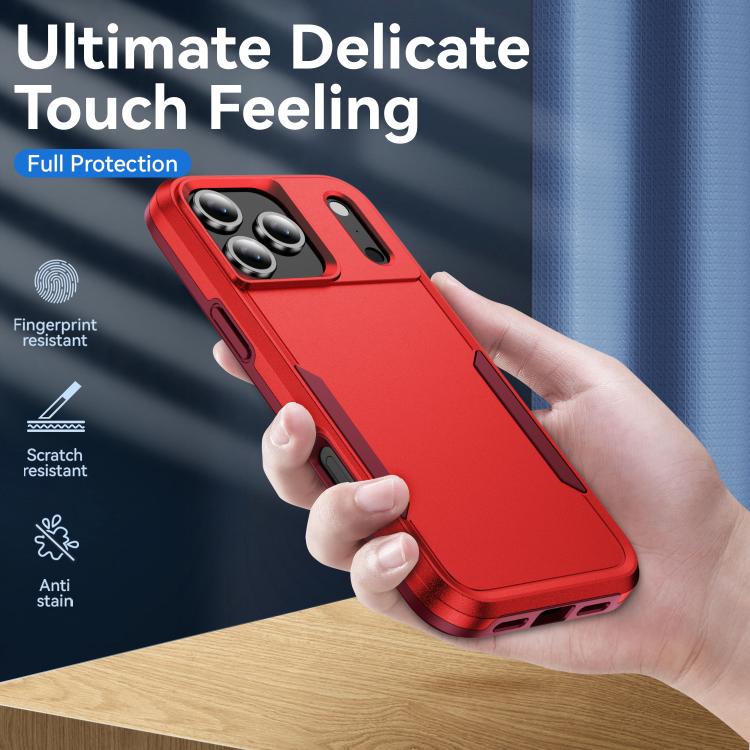 For iPhone 17 Pro Max Pioneer Armor Heavy Duty PC + TPU Phone Case