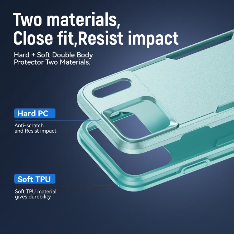 For iPhone 17 Pro Max Pioneer Armor Heavy Duty PC + TPU Phone Case