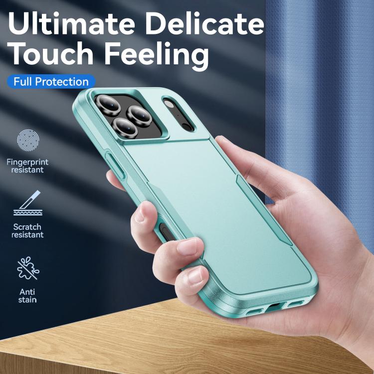 For iPhone 17 Pro Max Pioneer Armor Heavy Duty PC + TPU Phone Case