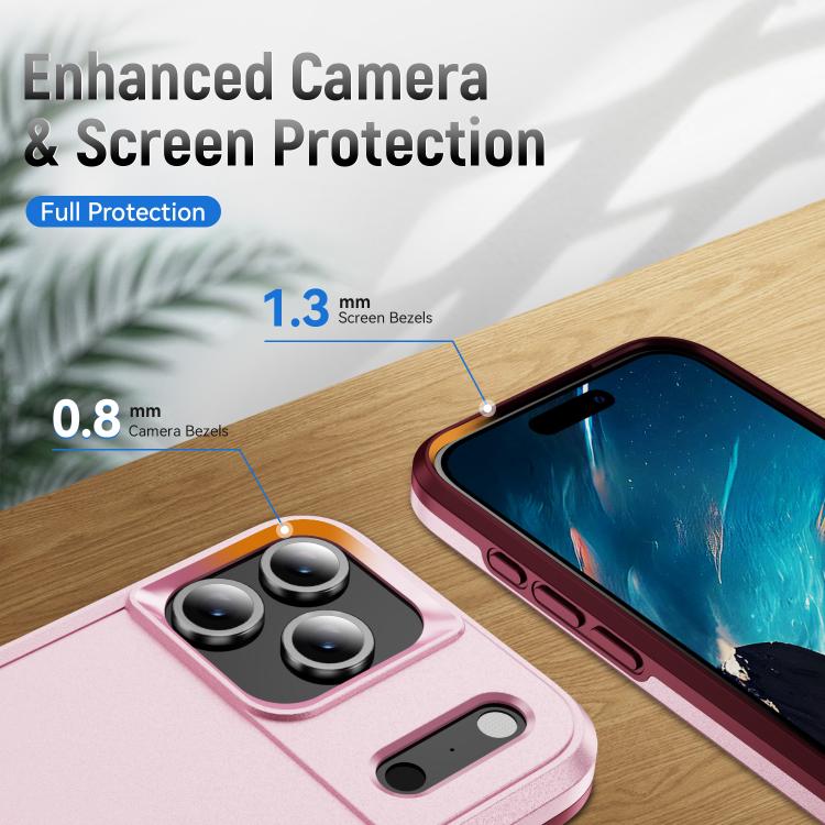 For iPhone 17 Pro Pioneer Armor Heavy Duty PC + TPU Phone Case