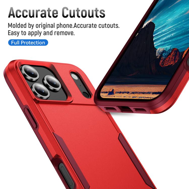 For iPhone 17 Pro Pioneer Armor Heavy Duty PC + TPU Phone Case