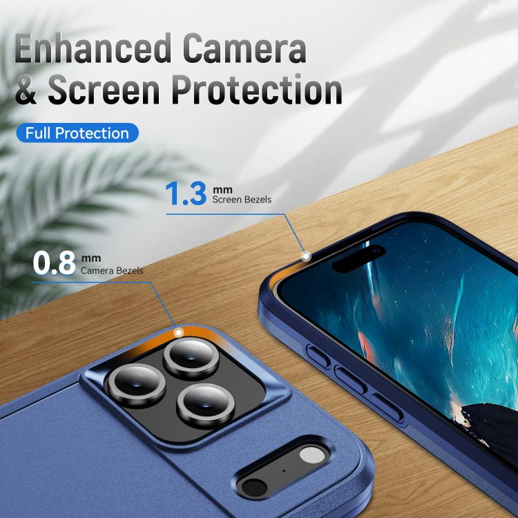For iPhone 17 Pro Pioneer Armor Heavy Duty PC + TPU Phone Case