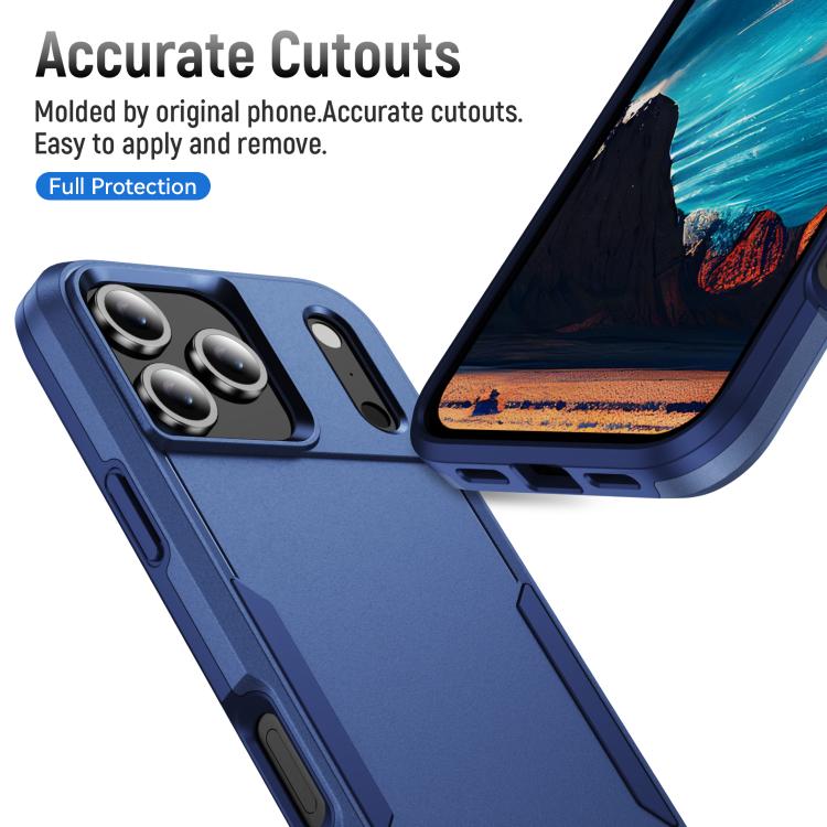 For iPhone 17 Pro Pioneer Armor Heavy Duty PC + TPU Phone Case