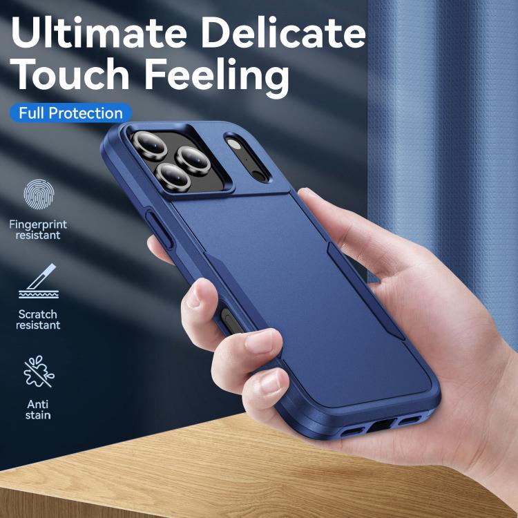 For iPhone 17 Pro Pioneer Armor Heavy Duty PC + TPU Phone Case