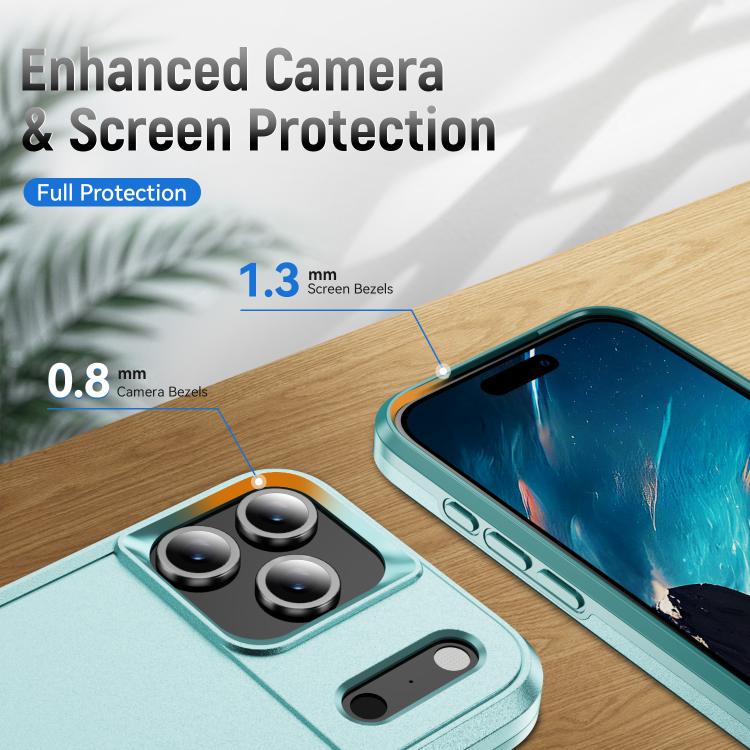 For iPhone 17 Pro Pioneer Armor Heavy Duty PC + TPU Phone Case