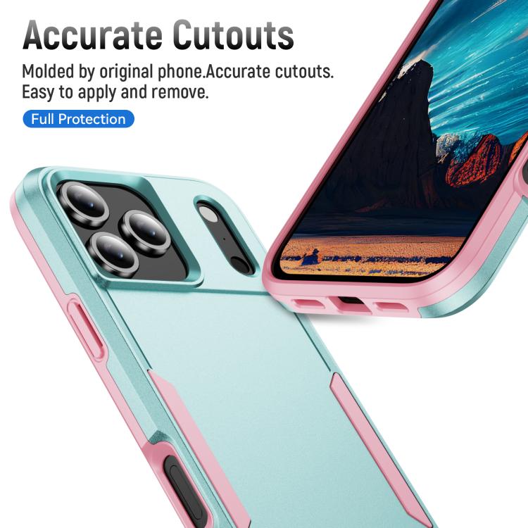 For iPhone 17 Pro Pioneer Armor Heavy Duty PC + TPU Phone Case