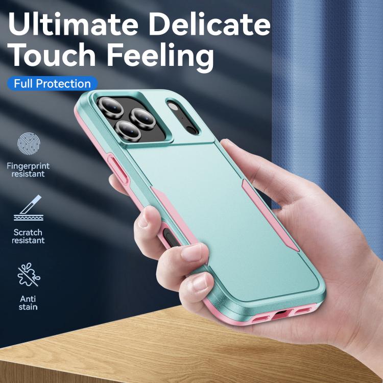 For iPhone 17 Pro Pioneer Armor Heavy Duty PC + TPU Phone Case