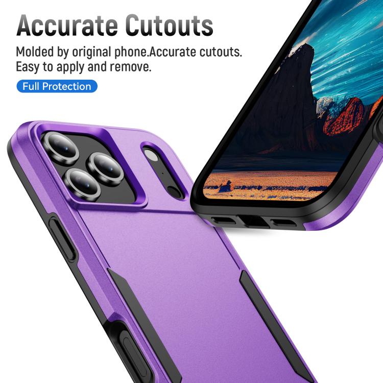 For iPhone 17 Pro Pioneer Armor Heavy Duty PC + TPU Phone Case