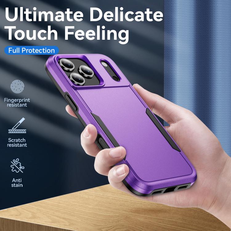 For iPhone 17 Pro Pioneer Armor Heavy Duty PC + TPU Phone Case