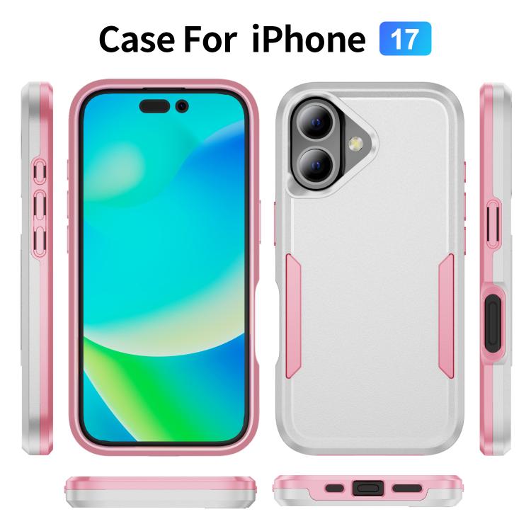 For iPhone 17 Pioneer Armor Heavy Duty PC + TPU Phone Case