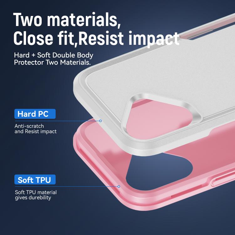 For iPhone 17 Pioneer Armor Heavy Duty PC + TPU Phone Case